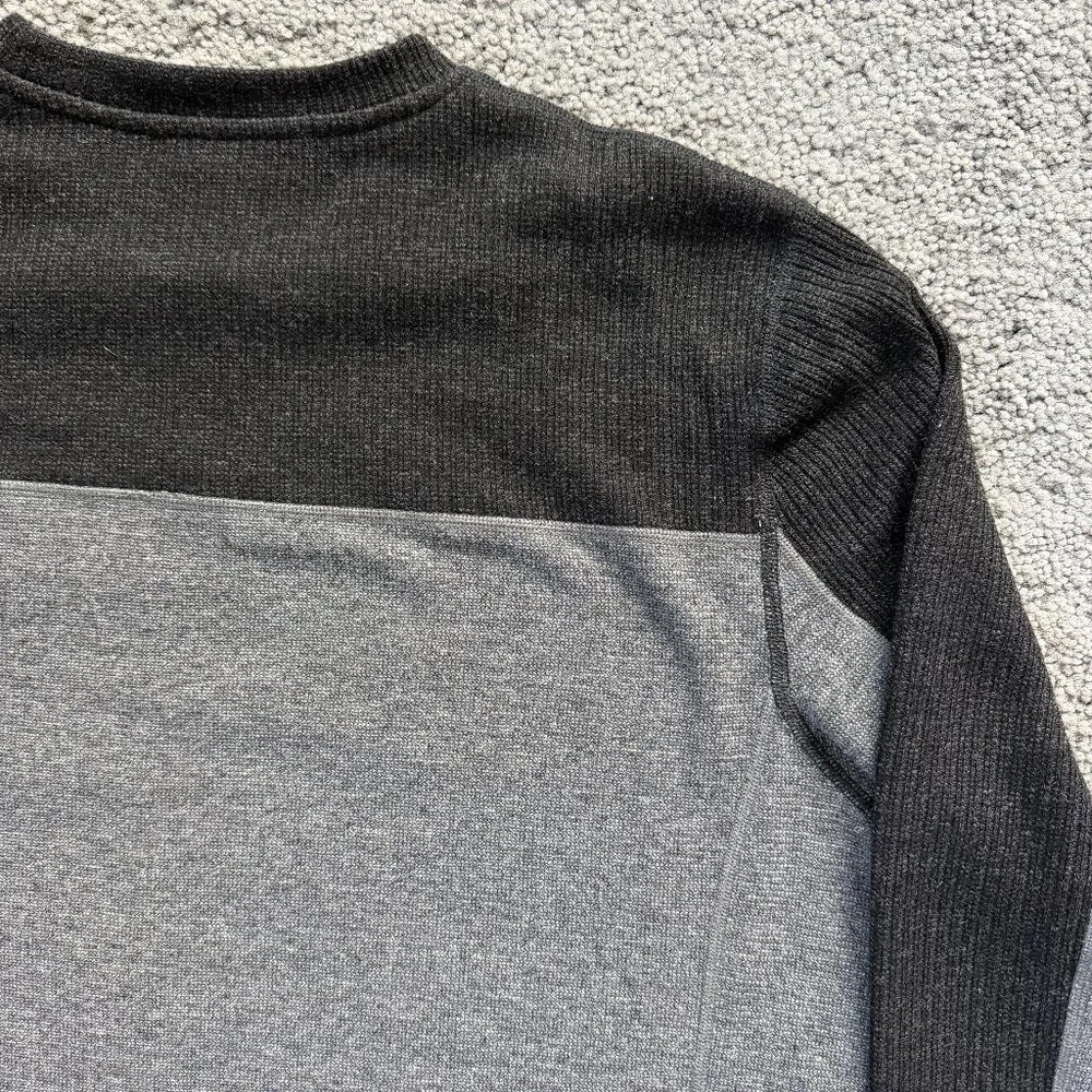 prAna Men's Lonan Sweater in Men's Size XL-Charcoal Black Colorway- Excel. Cond.